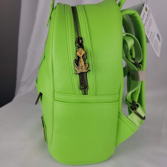 Loungefly Dr Seuss The Grinch Cosplay Mini Backpack Green  NWT main image 9